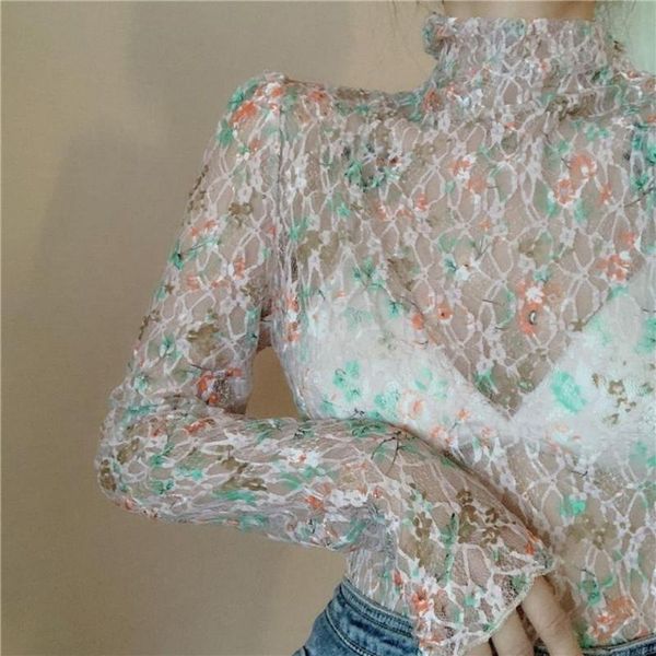 women's t-shirt fashion inside and outside with long sleeve slim mesh lace for women tshirt, White
women's t-shirt fashion inside and outside with long sleeve slim mesh lace for women tshirt, White