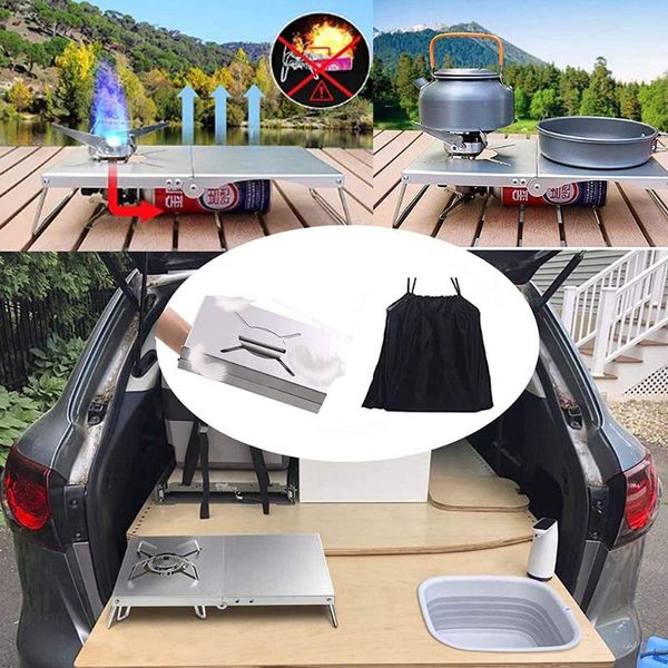camp furniture stainless steel outdoor stove bracket heat insulation table portable foldable camping accessories he
camp furniture stainless steel outdoor stove bracket heat insulation table portable foldable camping accessories he