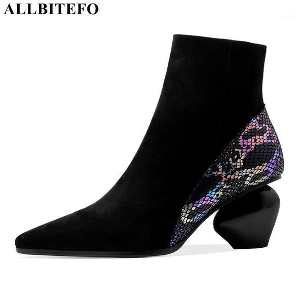 boots allbitefo large size:34-42 genuine leather thick heels autumn women brand high ankle for1, Black
boots allbitefo large size:34-42 genuine leather thick heels autumn women brand high ankle for1, Black