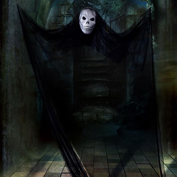 party decoration large halloween ghost festival secret room horror hanging mask voice control luminous props decor
party decoration large halloween ghost festival secret room horror hanging mask voice control luminous props decor