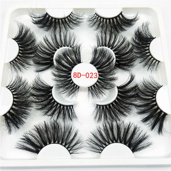 7 pairs 25mm eyelashes kit 100% mink faux lashes natural fluffy dramatic volume false eyelash extension
7 pairs 25mm eyelashes kit 100% mink faux lashes natural fluffy dramatic volume false eyelash extension