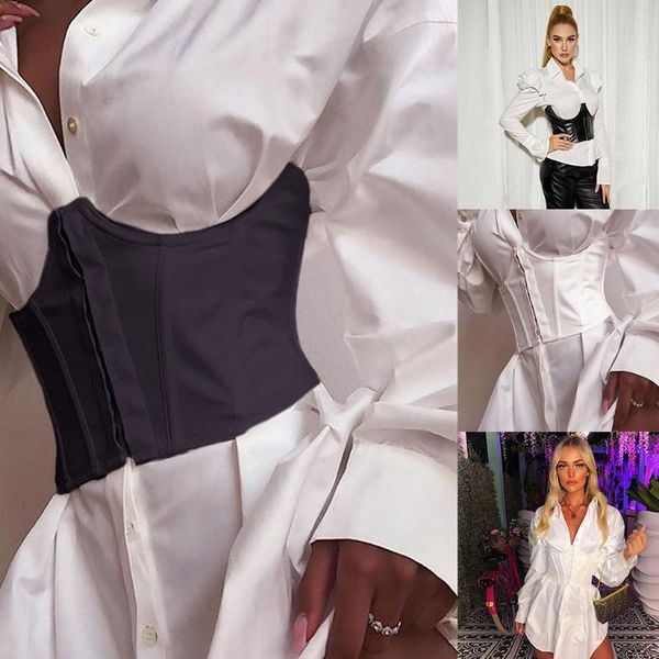 belts fresh simple patchwork wide waist belt sleeveless curver shaper corset spring summer women streetwears outfits, Black;brown
belts fresh simple patchwork wide waist belt sleeveless curver shaper corset spring summer women streetwears outfits, Black;brown