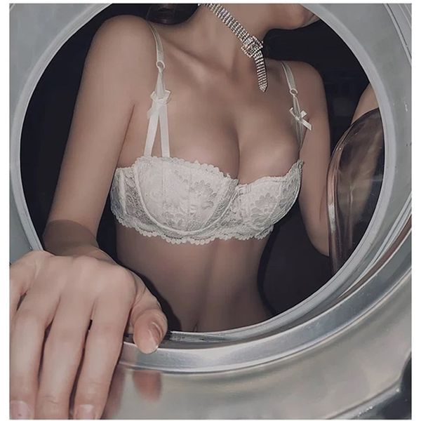 lenceria 1/2 cup bra underwire lace underwear sets intimate underwear womens lingerie feminina tow hook-and-eye bra & brief sets, Red;black
lenceria 1/2 cup bra underwire lace underwear sets intimate underwear womens lingerie feminina tow hook-and-eye bra & brief sets, Red;black