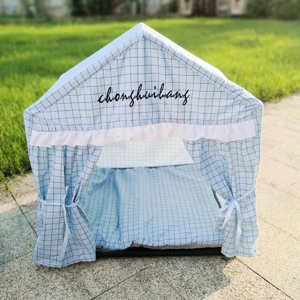 kennels & pens pink blue plaid pet bed house with sofa little small puppies animal dog tent indoor camping home mats for chihuahua poodle
kennels & pens pink blue plaid pet bed house with sofa little small puppies animal dog tent indoor camping home mats for chihuahua poodle