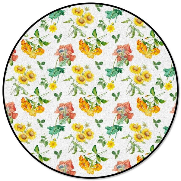carpets modern home decorative round carpet sunflower daisy flower area rugs parlor bedroom anti-slip floor mat
carpets modern home decorative round carpet sunflower daisy flower area rugs parlor bedroom anti-slip floor mat