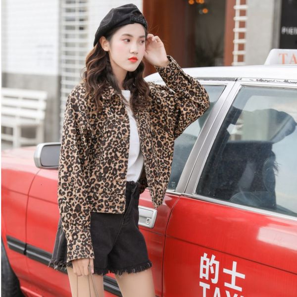Women's Jackets Women Leopard Denim Loose-Fit Long Sleeve Bomber Vintage Animal Print Jeans T5JJ, Black;brown
Women's Jackets Women Leopard Denim Loose-Fit Long Sleeve Bomber Vintage Animal Print Jeans T5JJ, Black;brown