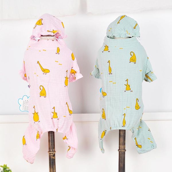 dog apparel pet homewear clothes cotton gauze spring summer four legs cat clothing printing separating hat poodle jumpsuit coat for dogs
dog apparel pet homewear clothes cotton gauze spring summer four legs cat clothing printing separating hat poodle jumpsuit coat for dogs