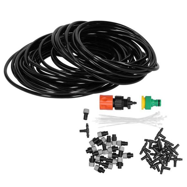 20m garden irrigation system misting sprinkler nozzle kit cooling watering accessory drip equipments
20m garden irrigation system misting sprinkler nozzle kit cooling watering accessory drip equipments