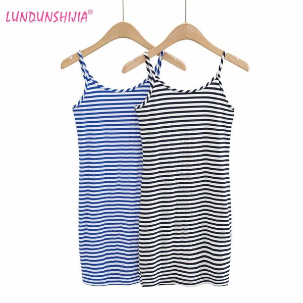 blue stripe stretch knitting mini dress women 2021 summer straps slim fit party dresses vestidos femme casual, Black;gray
blue stripe stretch knitting mini dress women 2021 summer straps slim fit party dresses vestidos femme casual, Black;gray