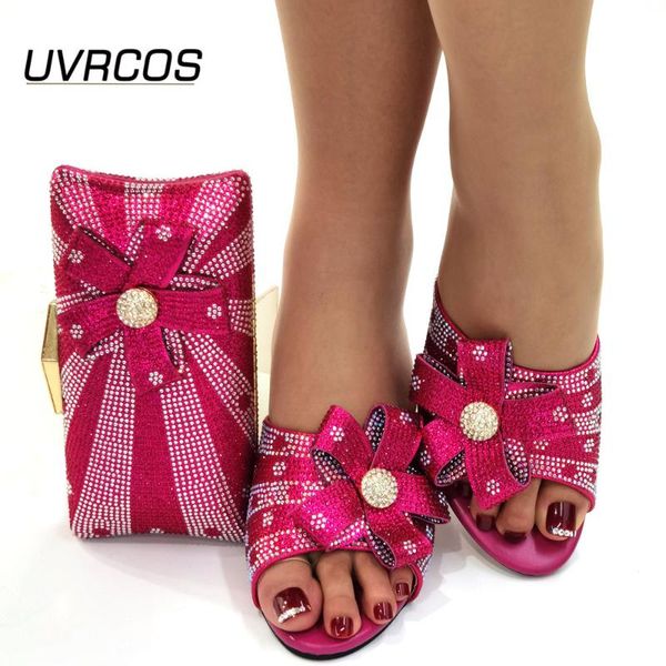 dress shoes nice and bag set 2021 flexible slippers african fuchsia color italian shoe decorated with rhinestone high quality, Black
dress shoes nice and bag set 2021 flexible slippers african fuchsia color italian shoe decorated with rhinestone high quality, Black