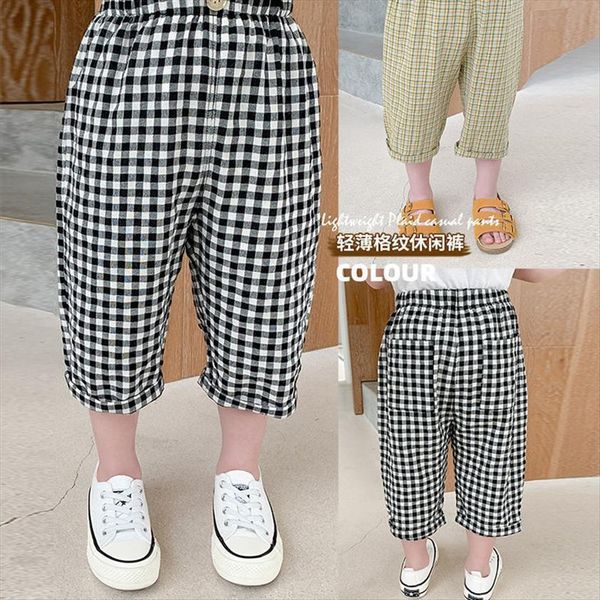 vidmid boys girls summer cotton pants baby kids casual capris plaid trousers childrens mosquito proof p2108, Blue
vidmid boys girls summer cotton pants baby kids casual capris plaid trousers childrens mosquito proof p2108, Blue