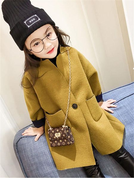 coat girl spring autumn children fashion cotton woolen overcoat slim outerwear loose wind coats simple long baby girls 3-13, Blue;gray
coat girl spring autumn children fashion cotton woolen overcoat slim outerwear loose wind coats simple long baby girls 3-13, Blue;gray