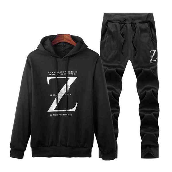 hoodies sweatshirts 2022 spring leisure suit men's hooded pullover sportswear men's two-piece set, Black
hoodies sweatshirts 2022 spring leisure suit men's hooded pullover sportswear men's two-piece set, Black