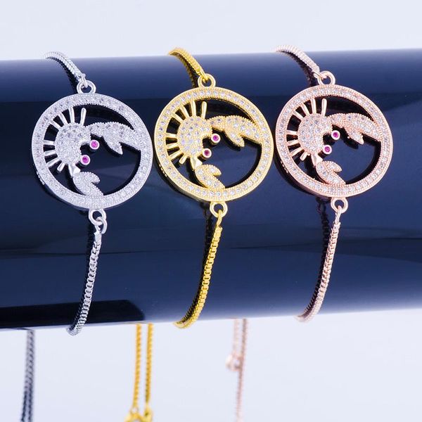 charm bracelets fashion jewelry cute zircon crab charms & bangles wholesale copper micro pave square chain friendship, Golden;silver
charm bracelets fashion jewelry cute zircon crab charms & bangles wholesale copper micro pave square chain friendship, Golden;silver