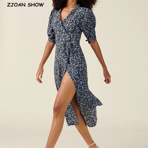 chic french lapel front slit floral side button dress woman tie bow lace up waist short sleeve tea dresses vestido 210429, Black;gray
chic french lapel front slit floral side button dress woman tie bow lace up waist short sleeve tea dresses vestido 210429, Black;gray