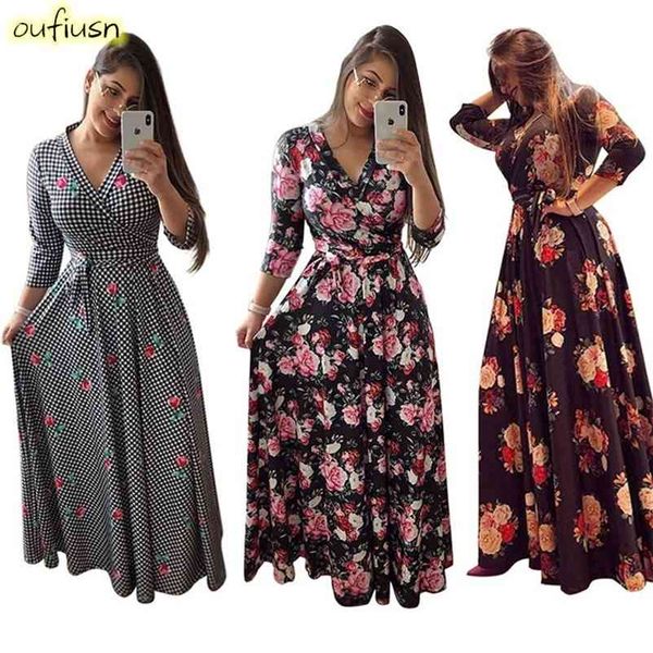 oufisun spring deep v neck women's dress bohemia tunic maxi dresses elegant vintage flowers print dress vestidos plus size 210331, Black;gray
oufisun spring deep v neck women's dress bohemia tunic maxi dresses elegant vintage flowers print dress vestidos plus size 210331, Black;gray