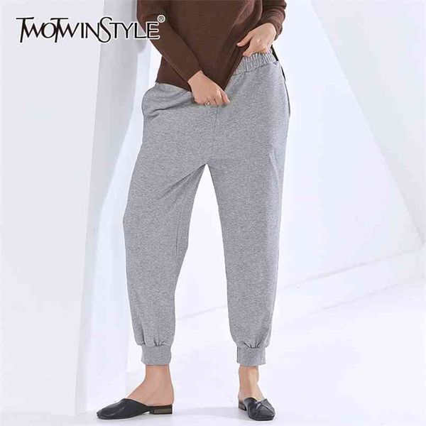 black casual solid trouser for female high waist sporty minimalist pants women fashion autumn clothing 210521, Black;white
black casual solid trouser for female high waist sporty minimalist pants women fashion autumn clothing 210521, Black;white