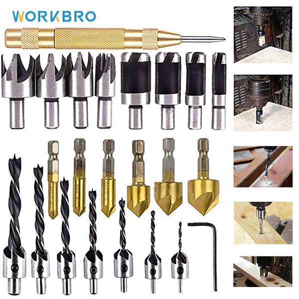 professional hand tool sets workbro 23-pack woodworking chamfer drilling 90 degree countersink wood plug cutter and automatic
professional hand tool sets workbro 23-pack woodworking chamfer drilling 90 degree countersink wood plug cutter and automatic