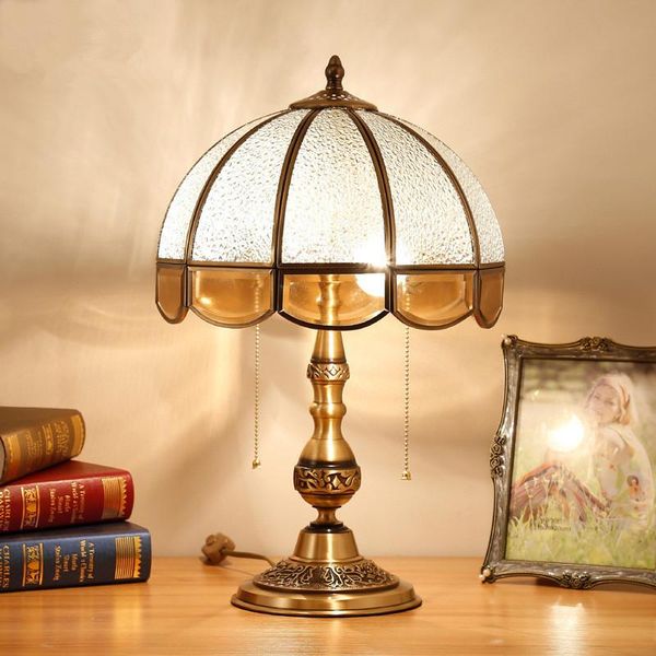 table lamps european style retro living room study bedroom bedside decoration copper lamp e27 ac110-240v
table lamps european style retro living room study bedroom bedside decoration copper lamp e27 ac110-240v