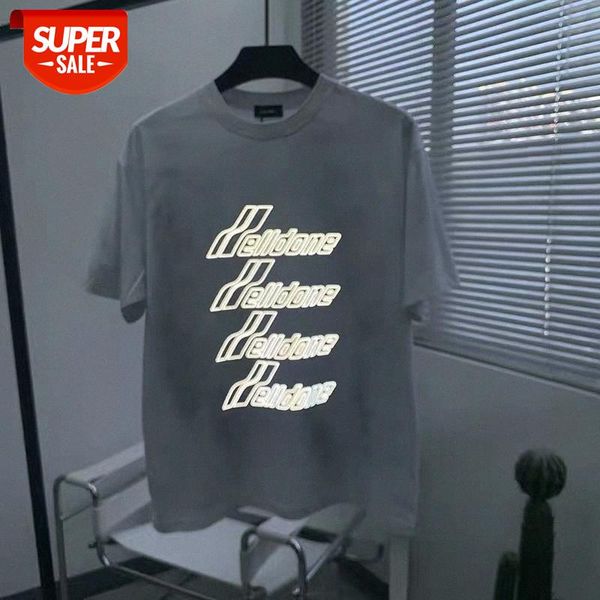 quality reflective multi-letter loose casual men and women with round neck short sleeves #s90h, White;black
quality reflective multi-letter loose casual men and women with round neck short sleeves #s90h, White;black