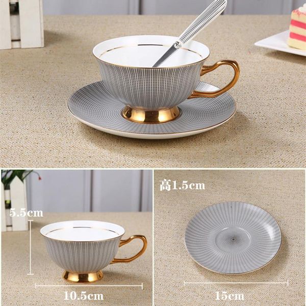 set european tea ceramic coffee cup suit british style high-grade bone china and saucer with a spoon cups & saucers
set european tea ceramic coffee cup suit british style high-grade bone china and saucer with a spoon cups & saucers