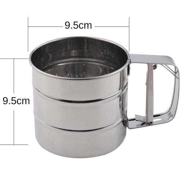 baking & pastry tools stainless steel mesh flour sifter mechanical icing sugar shaker sieve cup shape bakeware
baking & pastry tools stainless steel mesh flour sifter mechanical icing sugar shaker sieve cup shape bakeware