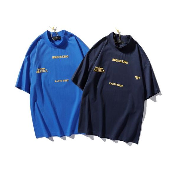 summer kanye west t shirts women jesus is king tshirts short sleeve harajuku 100% cotton men's tees urban-clothes, White;black
summer kanye west t shirts women jesus is king tshirts short sleeve harajuku 100% cotton men's tees urban-clothes, White;black
