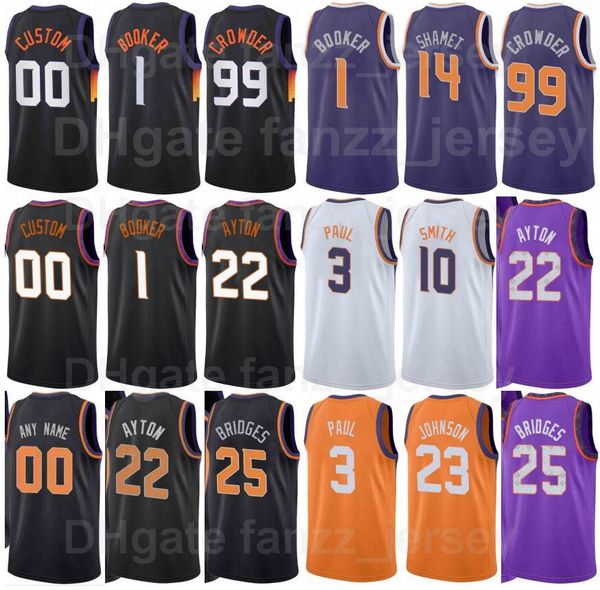 screen printed basketball devin booker jersey 1 deandre ayton 22 mikal bridges 25 chris paul 3 cameron johnson 23 jae crowder 99 black purpl, Black;red
screen printed basketball devin booker jersey 1 deandre ayton 22 mikal bridges 25 chris paul 3 cameron johnson 23 jae crowder 99 black purpl, Black;red