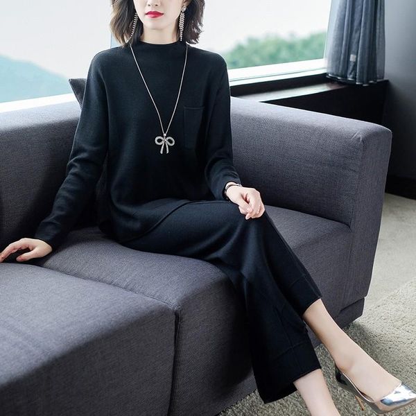 two piece dress autumn winter wool blend knitted tracksuit sweatshirts casual suit women clothing 2 set knit pants sweatsuit, White
two piece dress autumn winter wool blend knitted tracksuit sweatshirts casual suit women clothing 2 set knit pants sweatsuit, White