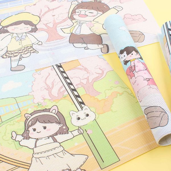 qingpin lingzi and weizi's cherry blossom season pvc mat heat insulation plate
qingpin lingzi and weizi's cherry blossom season pvc mat heat insulation plate