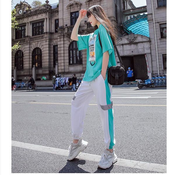 large size tracksuit net red two - piece set casual women 's suit fabric outfits real s 2021 summer for short dress, White
large size tracksuit net red two - piece set casual women 's suit fabric outfits real s 2021 summer for short dress, White