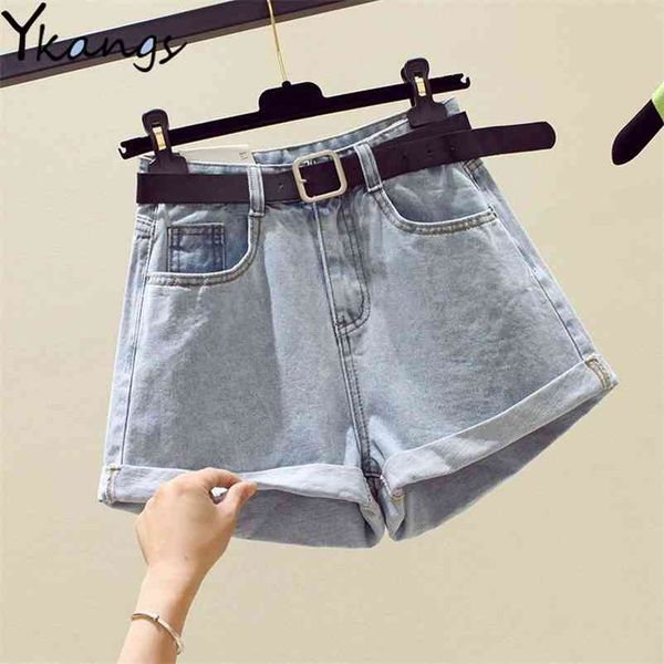 summer harajuku high waist denim shorts women korean style slim vintage jeans with belt female cotton streetwear 210421, White;black
summer harajuku high waist denim shorts women korean style slim vintage jeans with belt female cotton streetwear 210421, White;black