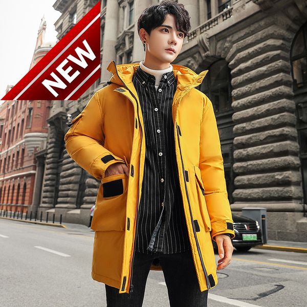winter jacket white duck men down coat hooded fashion mens outdoor parkas thicken long sleeve trench warm windproof, Black
winter jacket white duck men down coat hooded fashion mens outdoor parkas thicken long sleeve trench warm windproof, Black