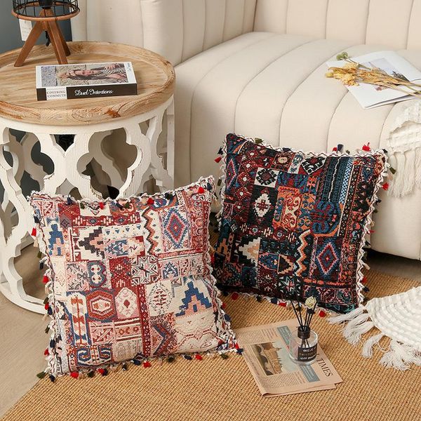 cushion/decorative pillow 2022 bohemian style square jacquard tassel sofa cover bedroom versatile home cushion bedding
cushion/decorative pillow 2022 bohemian style square jacquard tassel sofa cover bedroom versatile home cushion bedding