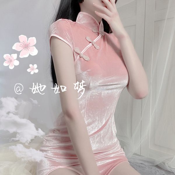 woman lingerie chinese style cheongsam dress hollow out split skirt sleepwear qipao modern girl pajamas nightgown, Red;black
woman lingerie chinese style cheongsam dress hollow out split skirt sleepwear qipao modern girl pajamas nightgown, Red;black