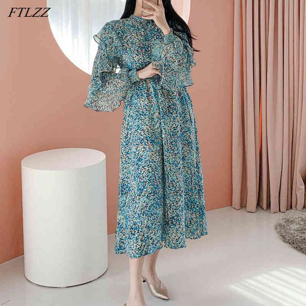 spring autumn elegant women bow floral print long dress sweet casual puff sleeve ruffled beach dresses for holiday 210423, Black;gray
spring autumn elegant women bow floral print long dress sweet casual puff sleeve ruffled beach dresses for holiday 210423, Black;gray