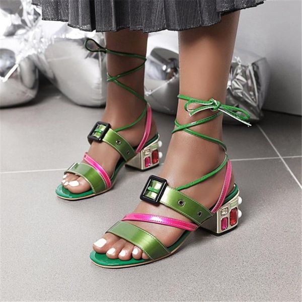 sandals pxelena rome women cross tied gladiator buckle rhinestone high heels strappy shoes lady 2021 summer patent leather 34-45, Black
sandals pxelena rome women cross tied gladiator buckle rhinestone high heels strappy shoes lady 2021 summer patent leather 34-45, Black