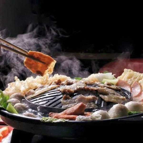 pans pot grilling all-in-one korean-style grill pan baking shabu-roasting and cooking dual-purpose supplies
pans pot grilling all-in-one korean-style grill pan baking shabu-roasting and cooking dual-purpose supplies