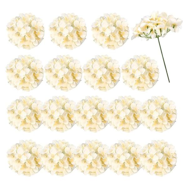 decorative flowers & wreaths 18 pieces hydrangea artificial silk heads with stems for home, garden, wedding, baby shower
decorative flowers & wreaths 18 pieces hydrangea artificial silk heads with stems for home, garden, wedding, baby shower
