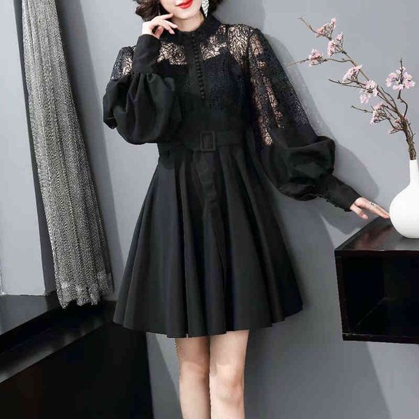 mode 2021 feminine spring design embroidered lantern lanterns vintage party elegant dress, Black;gray
mode 2021 feminine spring design embroidered lantern lanterns vintage party elegant dress, Black;gray
