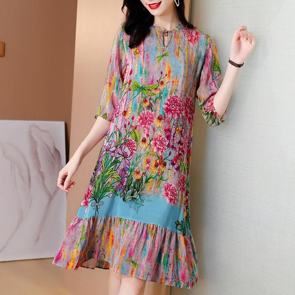 casual dresses spring summer boho vintage print mulberry silk maxi dress 2021 loose 4xl plus size chiffon elegant women bodycon vestidos, Black;gray
casual dresses spring summer boho vintage print mulberry silk maxi dress 2021 loose 4xl plus size chiffon elegant women bodycon vestidos, Black;gray