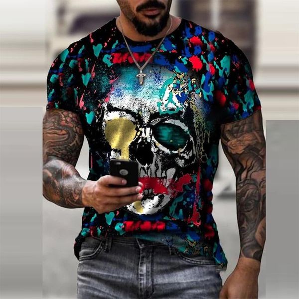 men's t-shirts horror skull t shirt men trendy summer 3d print extra-large streetwear casual soft breathable short sleeve male tees, White;black
men's t-shirts horror skull t shirt men trendy summer 3d print extra-large streetwear casual soft breathable short sleeve male tees, White;black