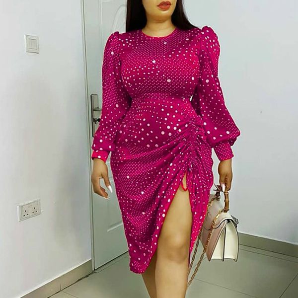 printed dress long lanterm sleeves high slit o neck bodycon christmas birthday event dresses for women trending 210416, Black;gray
printed dress long lanterm sleeves high slit o neck bodycon christmas birthday event dresses for women trending 210416, Black;gray