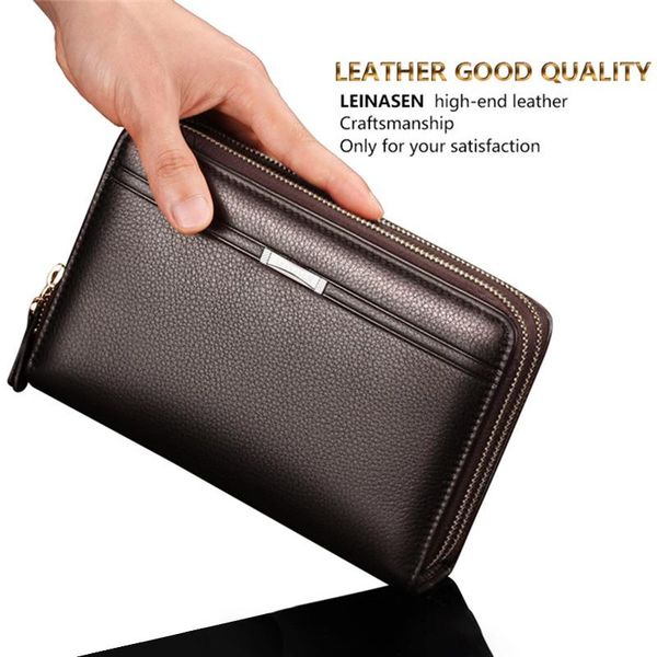 men wallets with coin pocket long zipper purse for clutch business male wallet double, Red;black
men wallets with coin pocket long zipper purse for clutch business male wallet double, Red;black