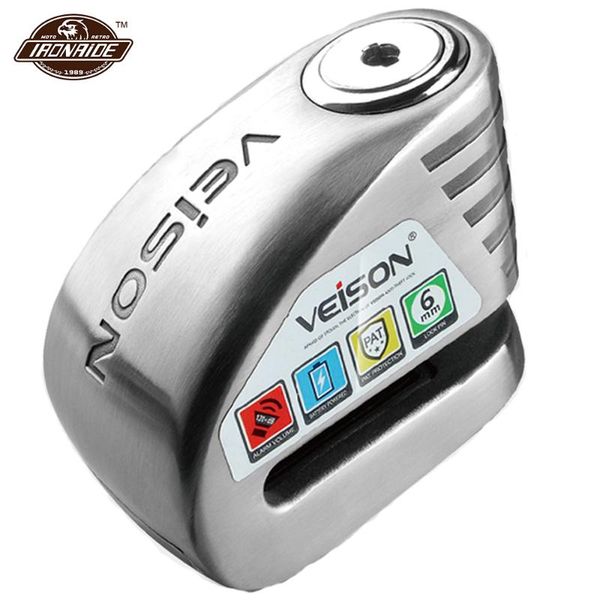 motorcycle lock bicycle alarm waterproof 130db anti-theft scooter bike disc padlock anti-prying theft protection
motorcycle lock bicycle alarm waterproof 130db anti-theft scooter bike disc padlock anti-prying theft protection