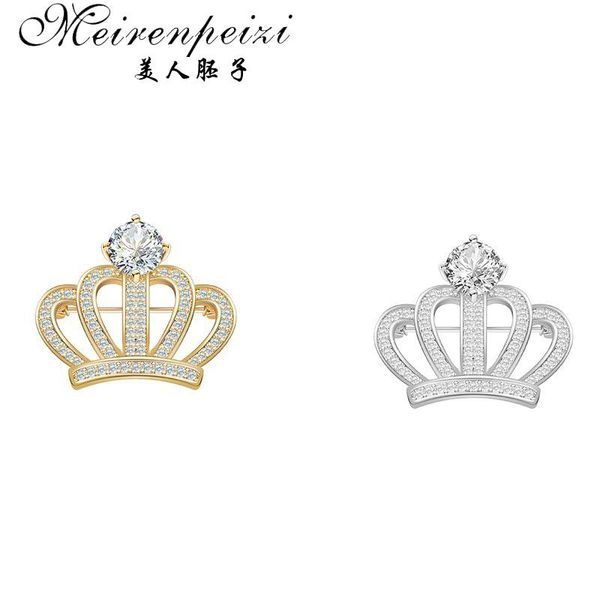 pins, brooches meirenpeizi crown pin collar woman men's suit brooch corsage accessories buckle shirt crystal flower lapel, Gray
pins, brooches meirenpeizi crown pin collar woman men's suit brooch corsage accessories buckle shirt crystal flower lapel, Gray