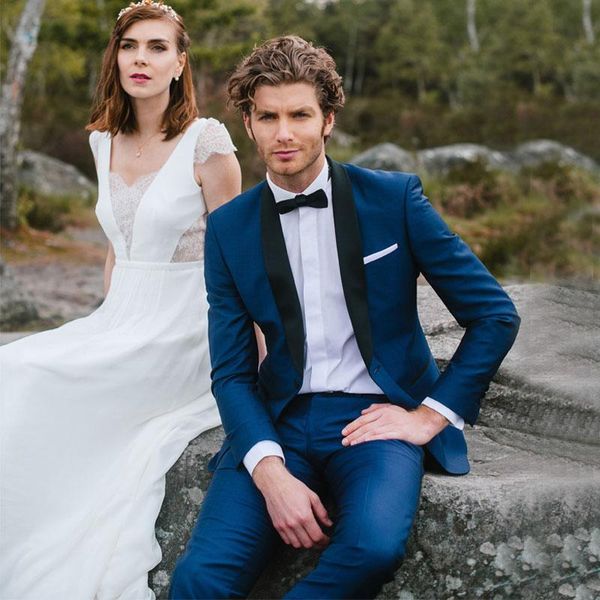 men's suits & blazers dark blue suit shawl lapel wedding male tuxedos slim fit groom wear 2 pieces prom jacket and pants, White;black
men's suits & blazers dark blue suit shawl lapel wedding male tuxedos slim fit groom wear 2 pieces prom jacket and pants, White;black