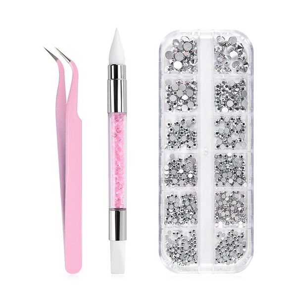 nail art kits easy apply diy manicure kit rhinestone glitter crystal beads with pick up tweezer and picker dotting pen
nail art kits easy apply diy manicure kit rhinestone glitter crystal beads with pick up tweezer and picker dotting pen