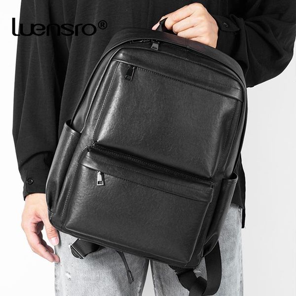 backpack men lapvegetable tanned genuine leather waterproof school backpacks business travel bag design
backpack men lapvegetable tanned genuine leather waterproof school backpacks business travel bag design