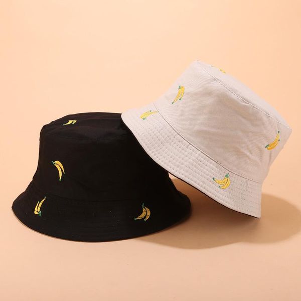 wide brim hats double-sided banana fruit bucket hat women's cute wild fisherman simple sunscreen sun summer panama cap, Blue;gray
wide brim hats double-sided banana fruit bucket hat women's cute wild fisherman simple sunscreen sun summer panama cap, Blue;gray